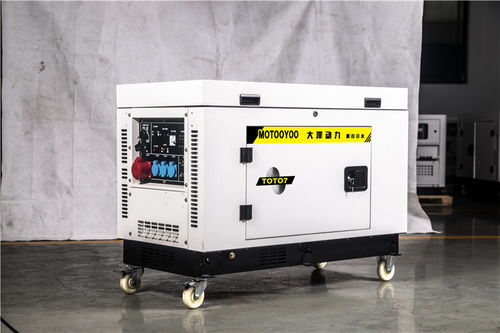 toto7,大泽动力7千瓦静音汽油发电机